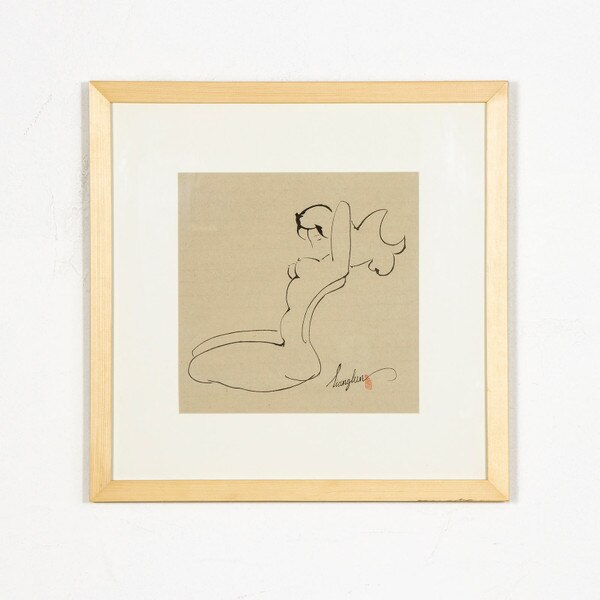 Female Figure Pen Drawing Set